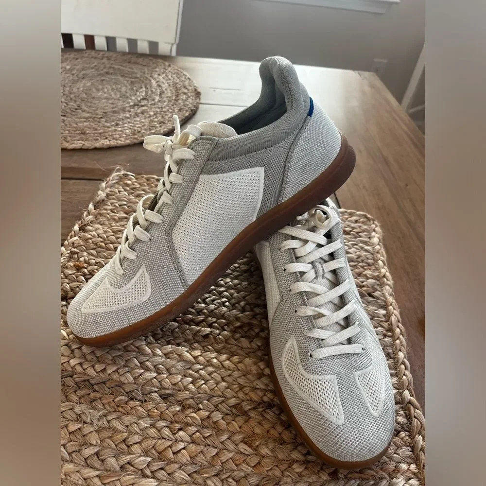 ROTHY’S Men's White Sneakers; Size 10.5